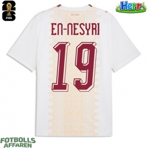 Marocko Youssef En-Nesyri #19 Bortatröja VM 2026 Kortärmad